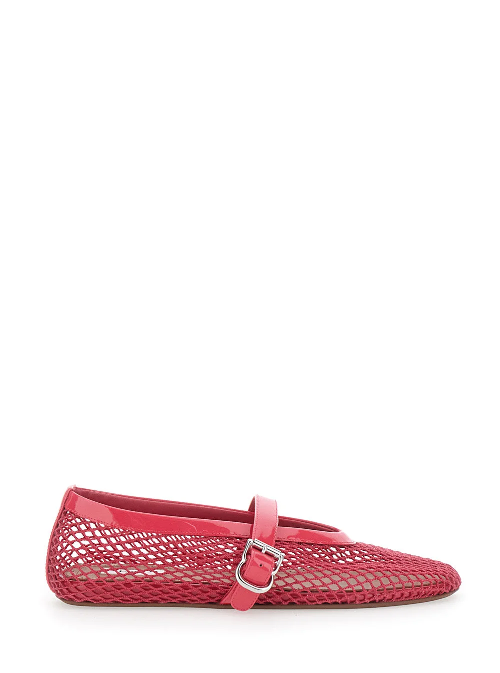 Alaia Women Fuchsia Mesh Ballet Flats For Women - 1