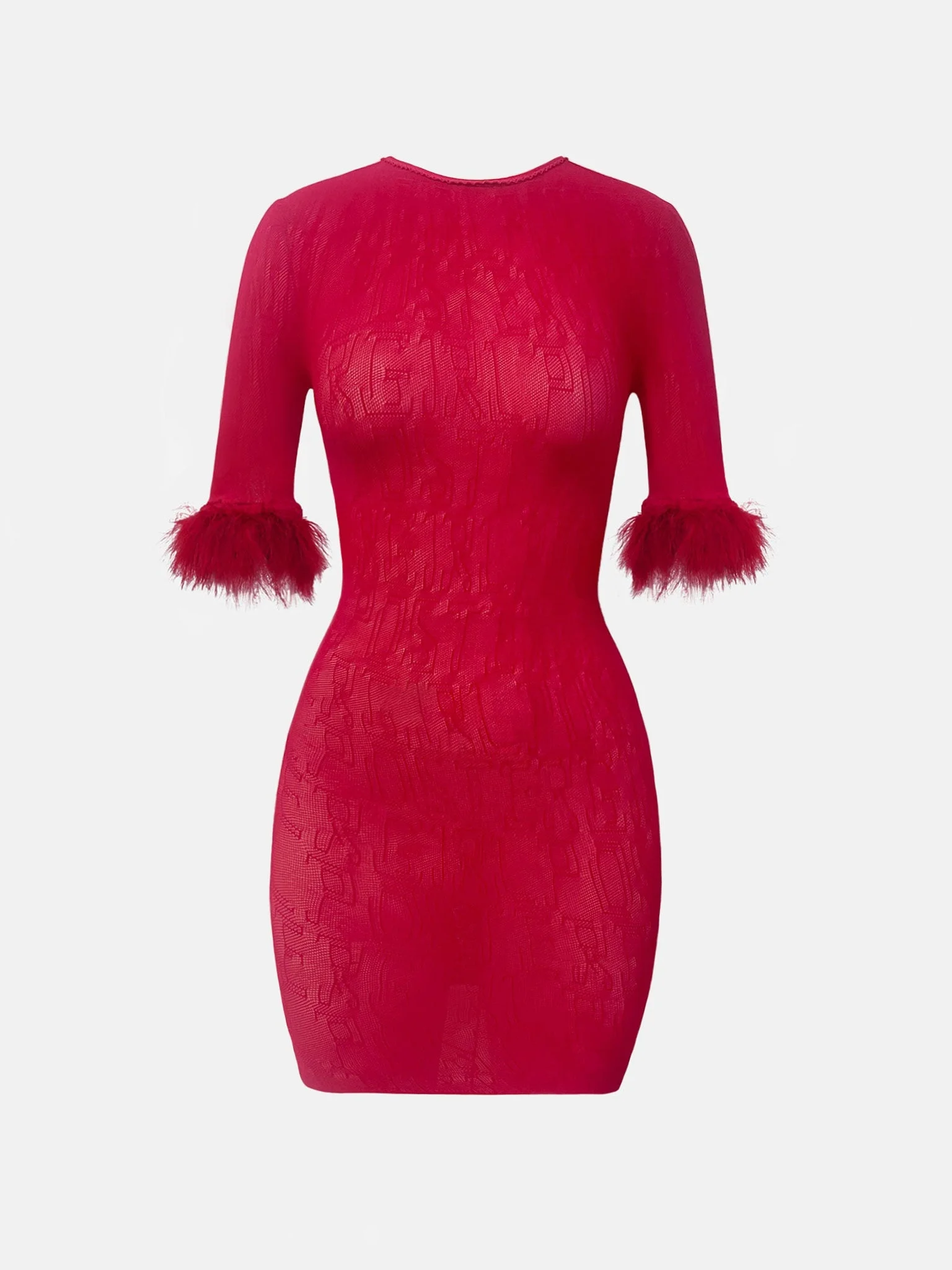 VANDERPOOL DRESS RED - 1