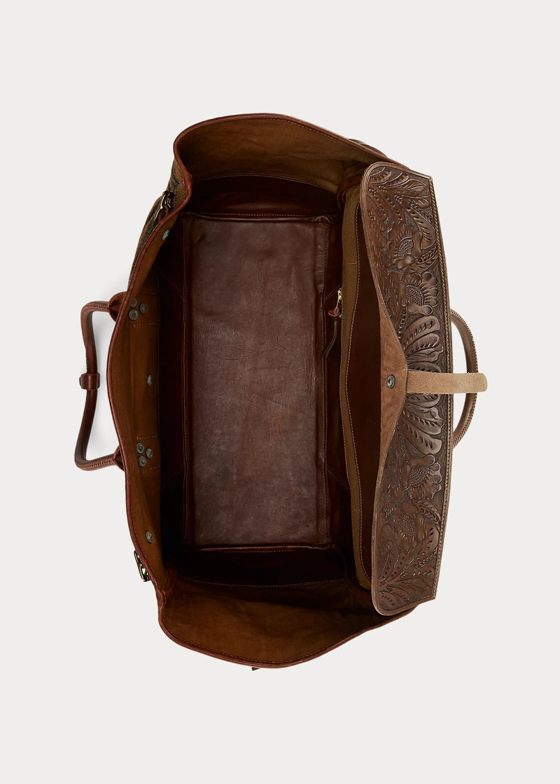 Handwoven Jacquard Overnight Bag 4