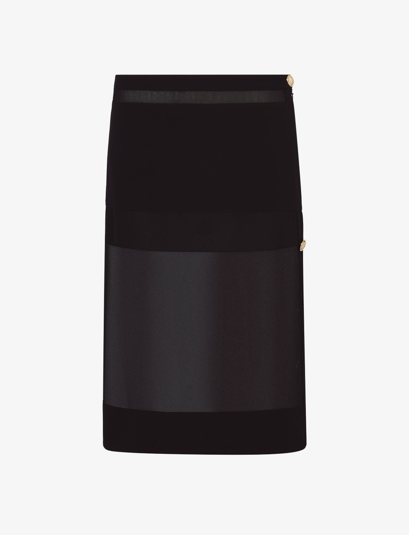 Technical Chiffon Skirt 1
