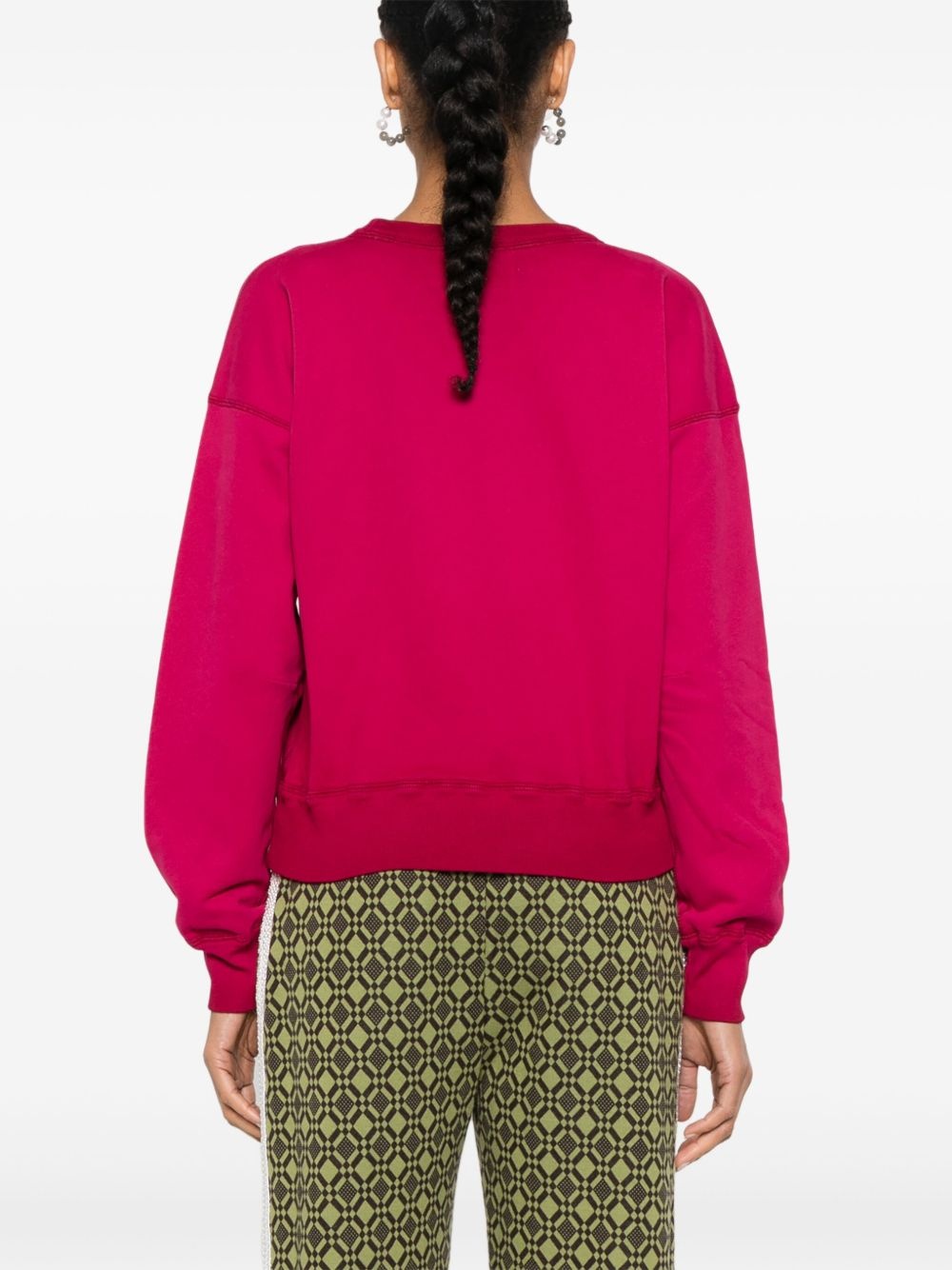 Mobyli logo-print sweatshirt - 4