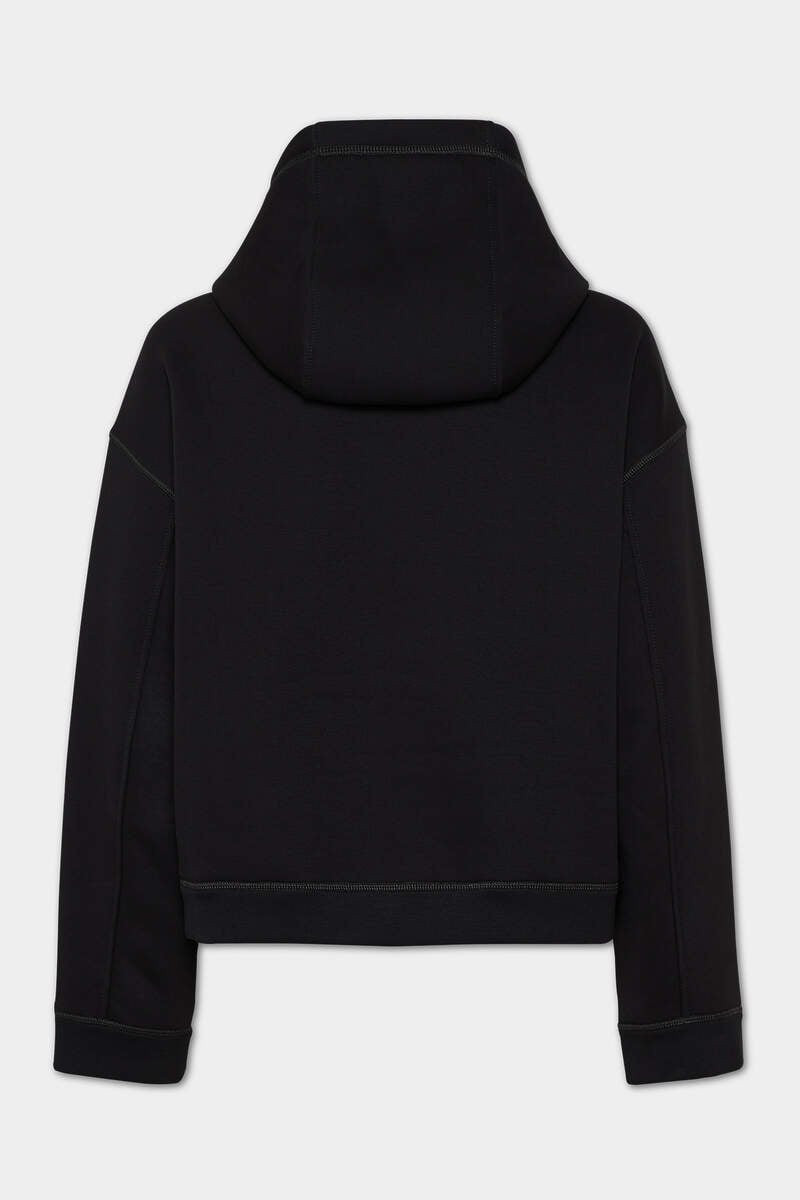 DSQUARED2 ICON NEW GENERATION BALLOON CARGO ZIP HOODIE outlook