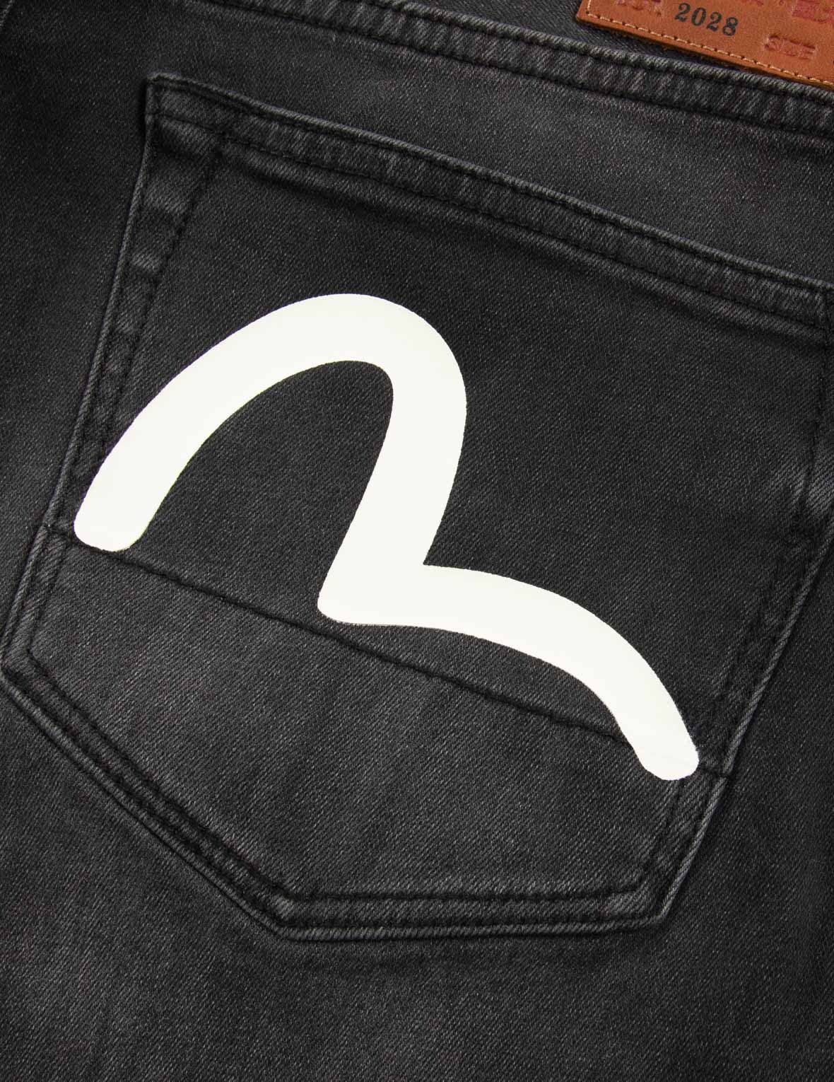 Seagull Print Flex Skinny Denim Jeans #2028 - 9