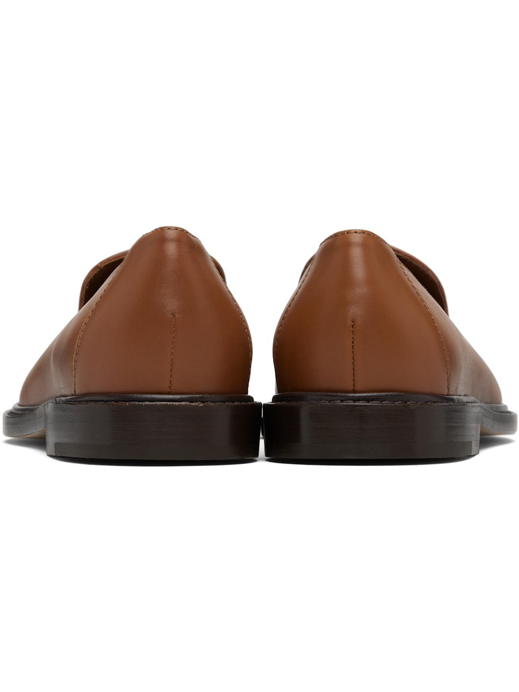 Brown Bucky Loafers - 2