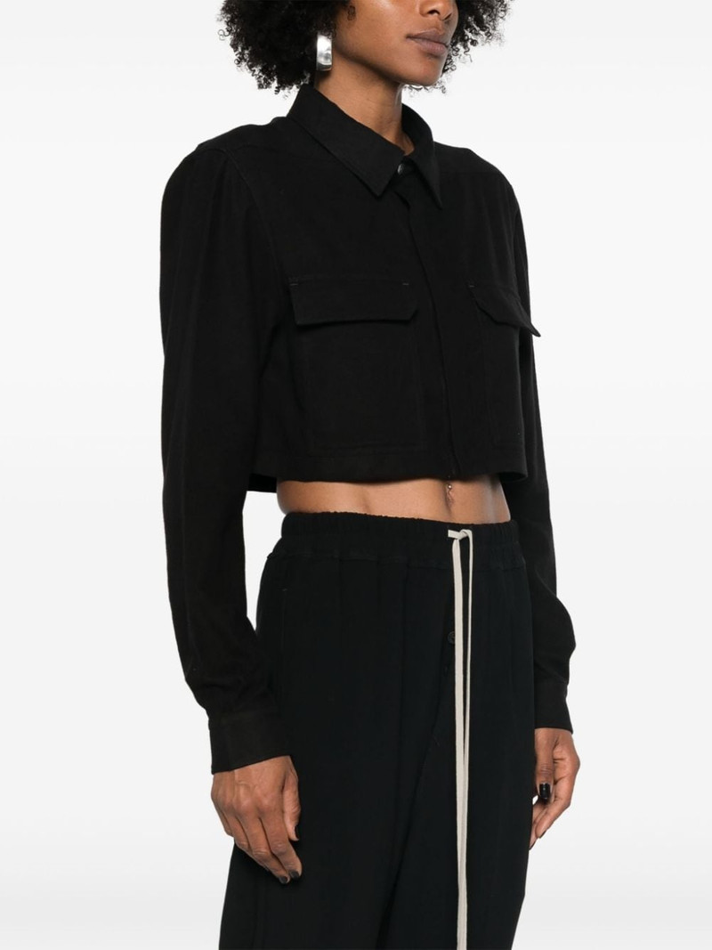 press-stud cropped shirt 3