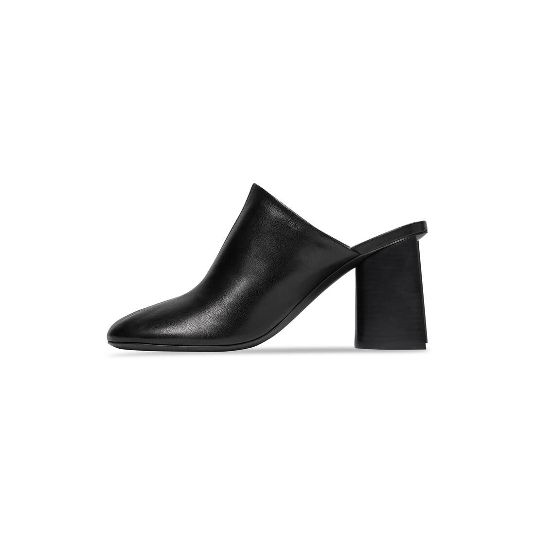 Women's Glove 80mm Mule in Black - 4
