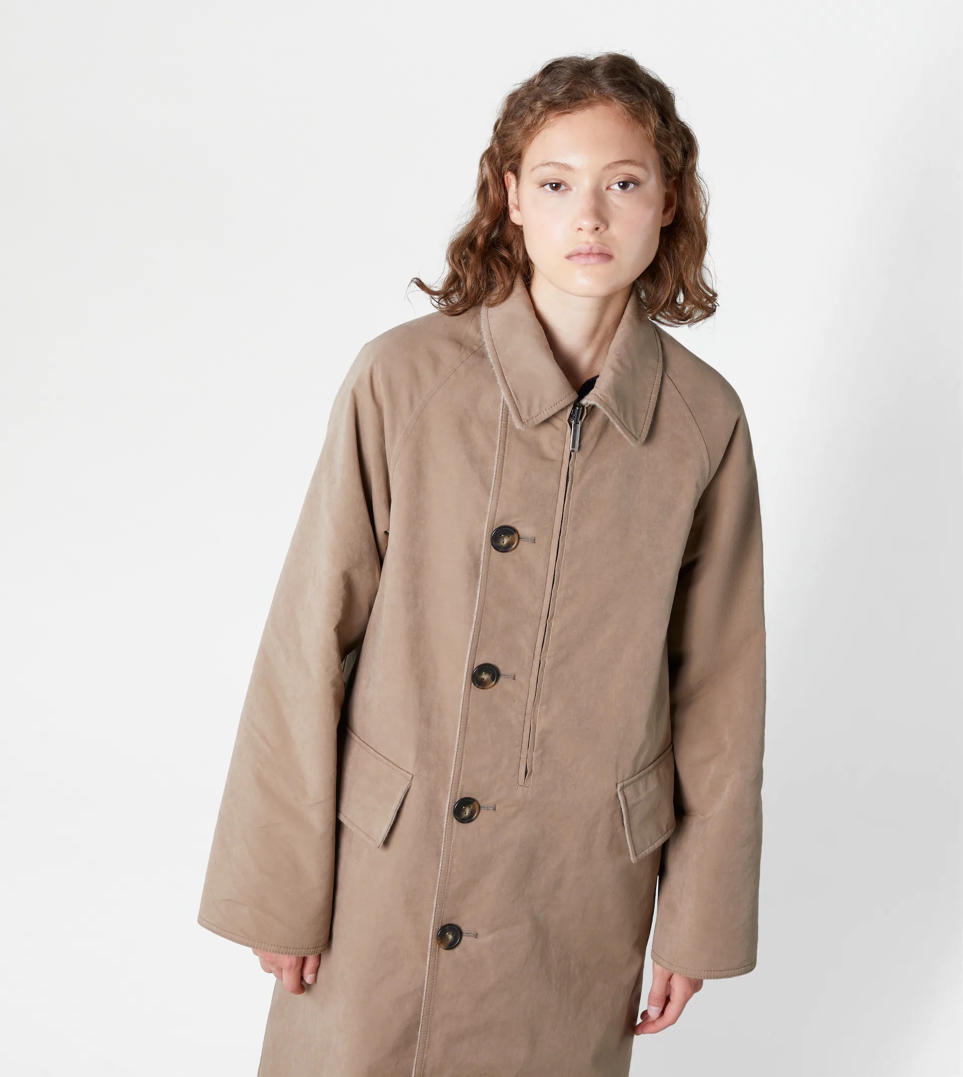 REVERSIBLE COAT - GREY - 5