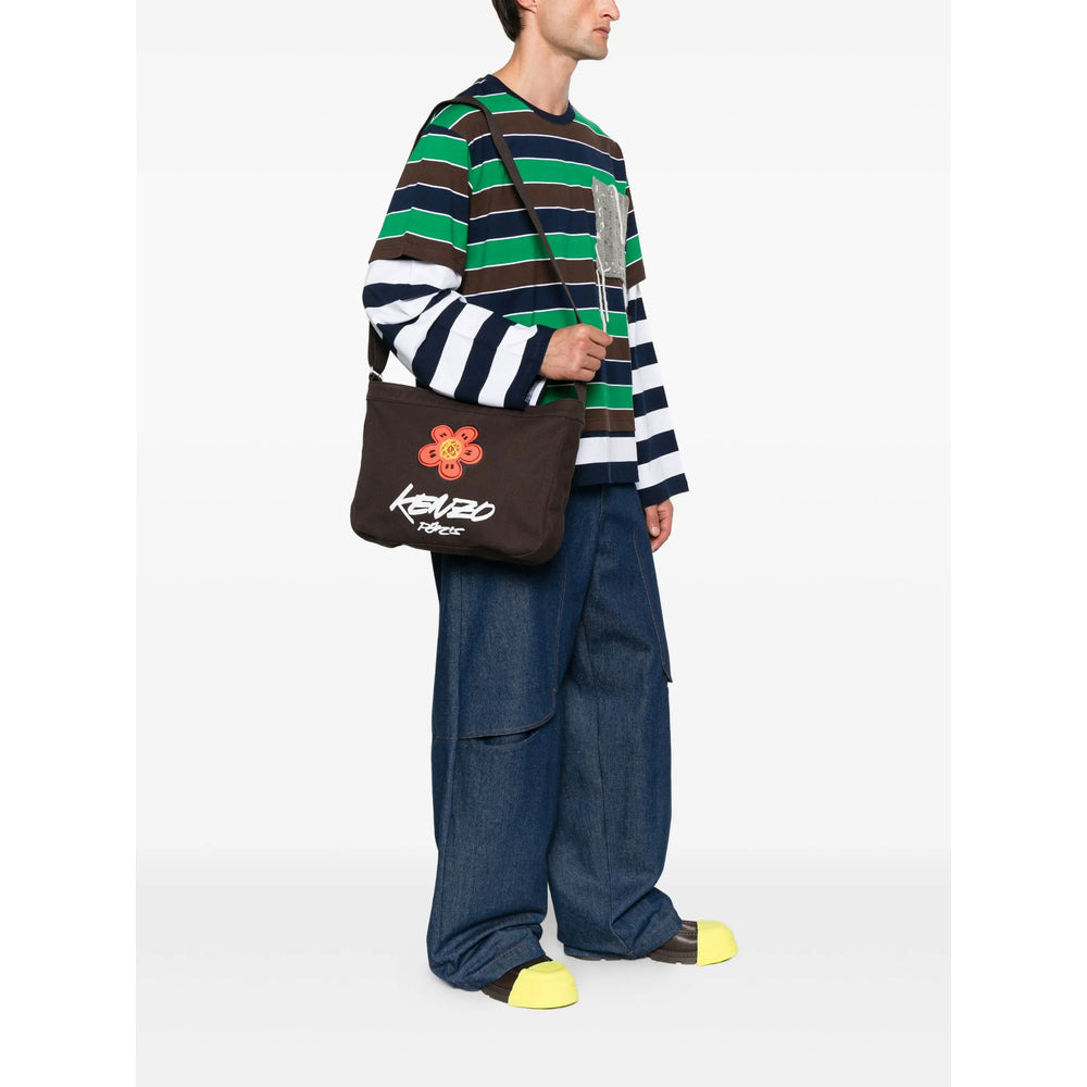 Kenzo Brown Shoulder Bags Men - 2