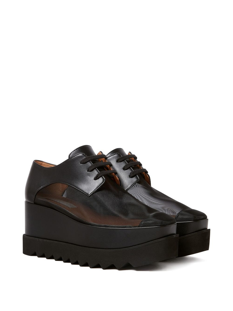Stella McCartney platform derby shoes outlook