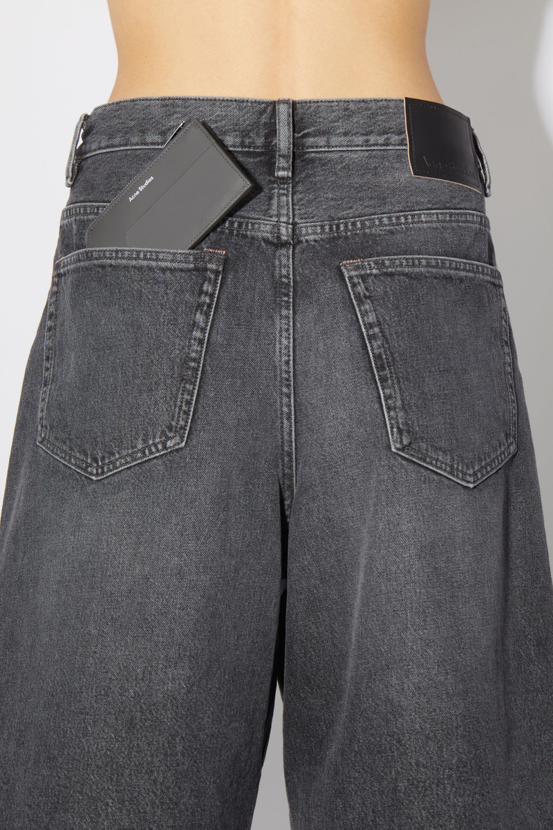 Acne Studios Zippered card wallet - Dark grey outlook