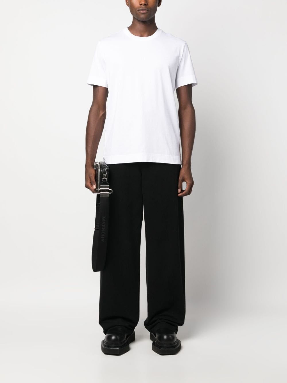 4G-embroidered cotton T-shirt - 2