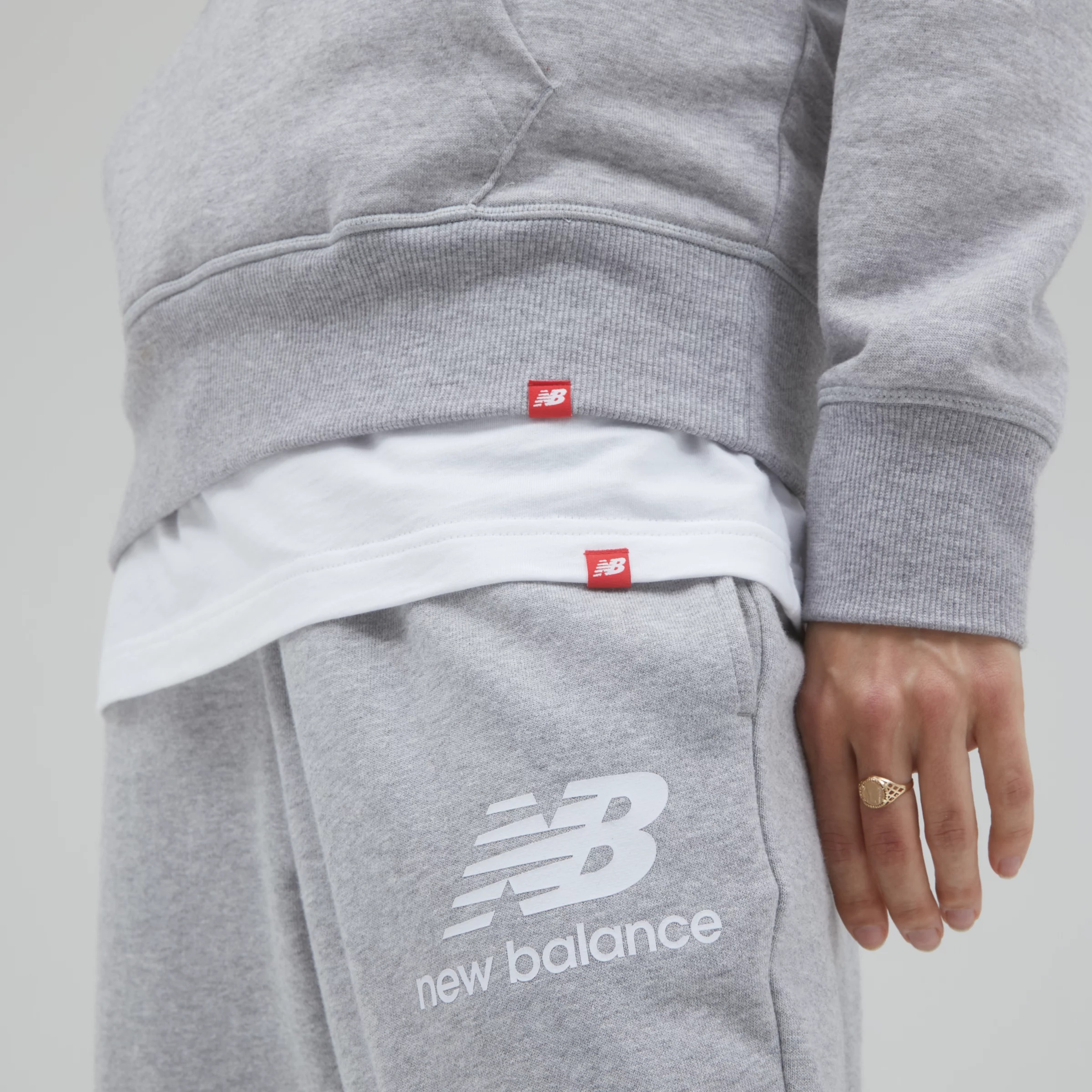 Essentials Stacked Logo Sweatpant - 7