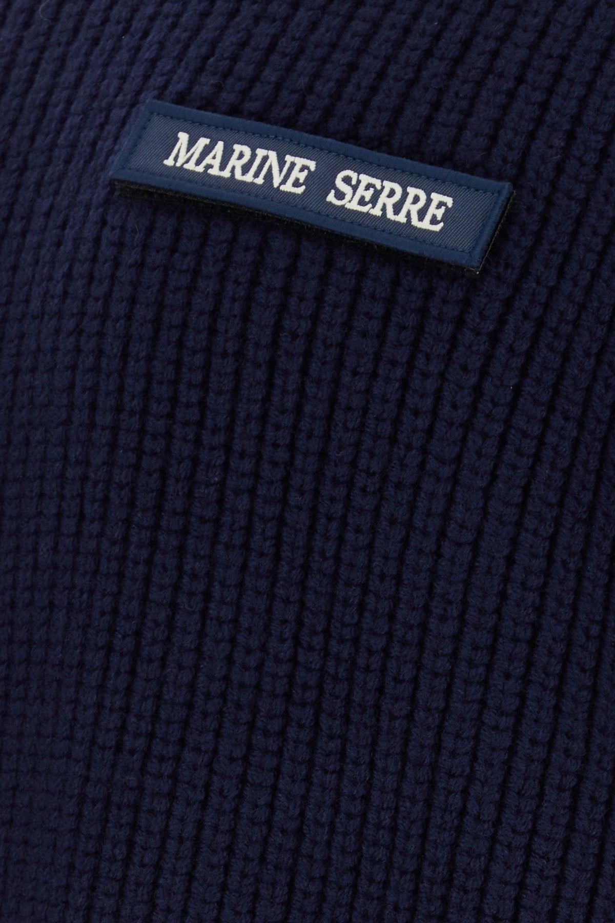 Navy blue wool sweater - 3