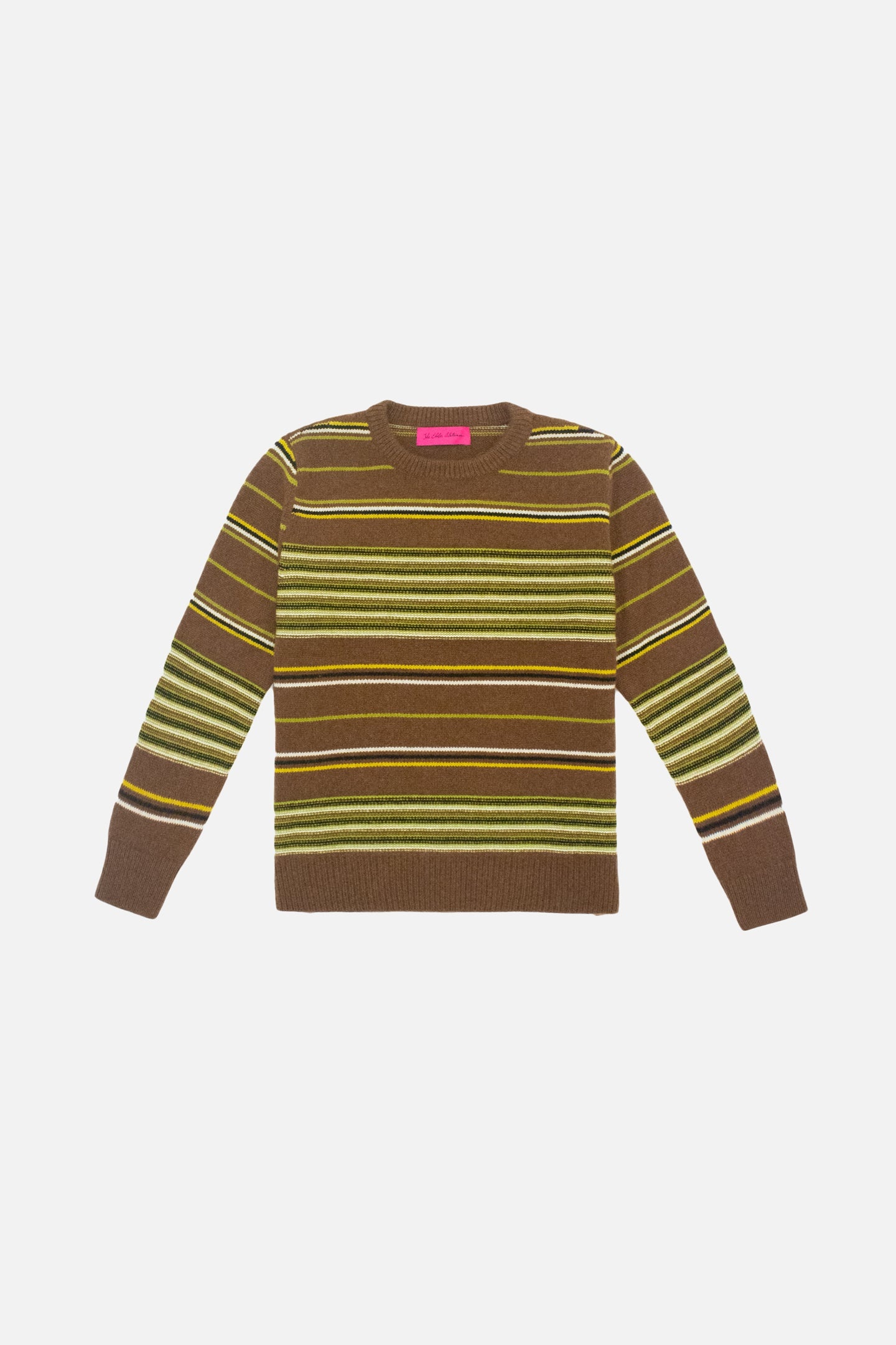 REVERSE STRIPE SIMPLE CREW - 1