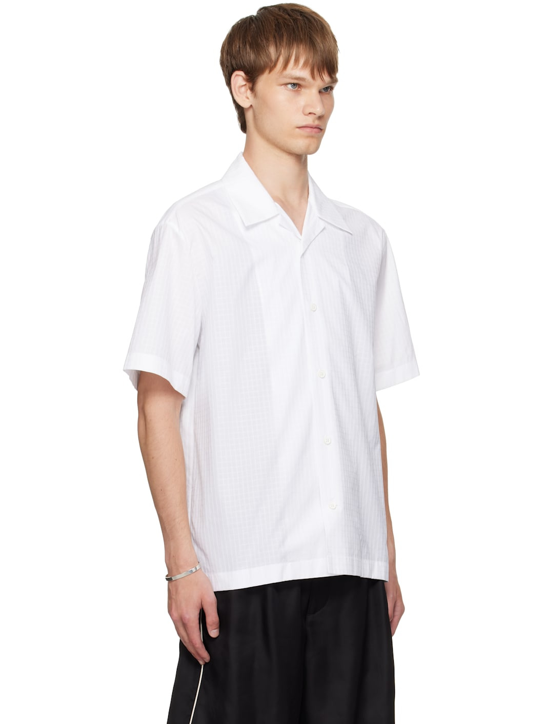 White Cotton Shirt - 2