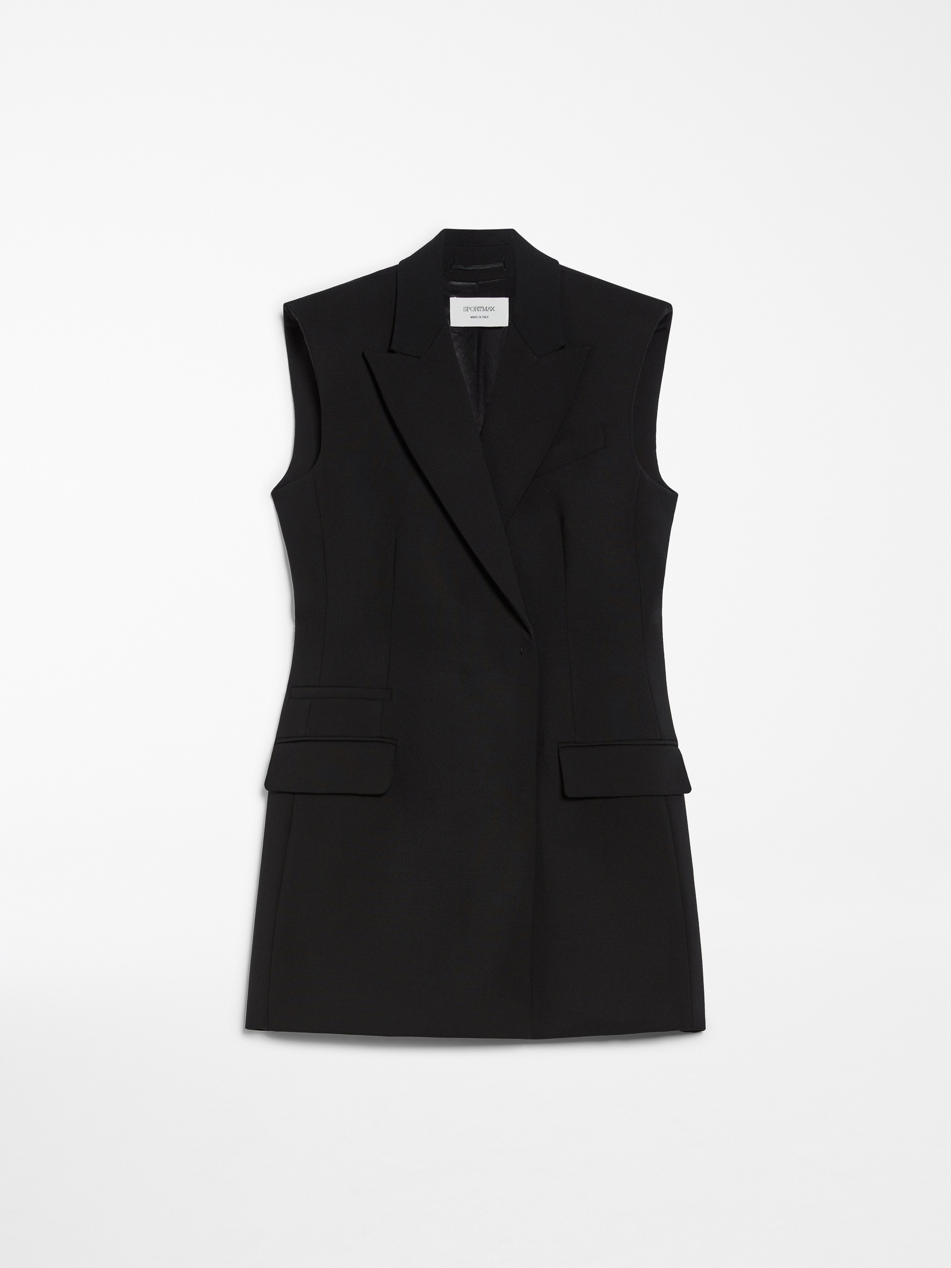 ADEPTO1234 Stretch wool gilet - 1