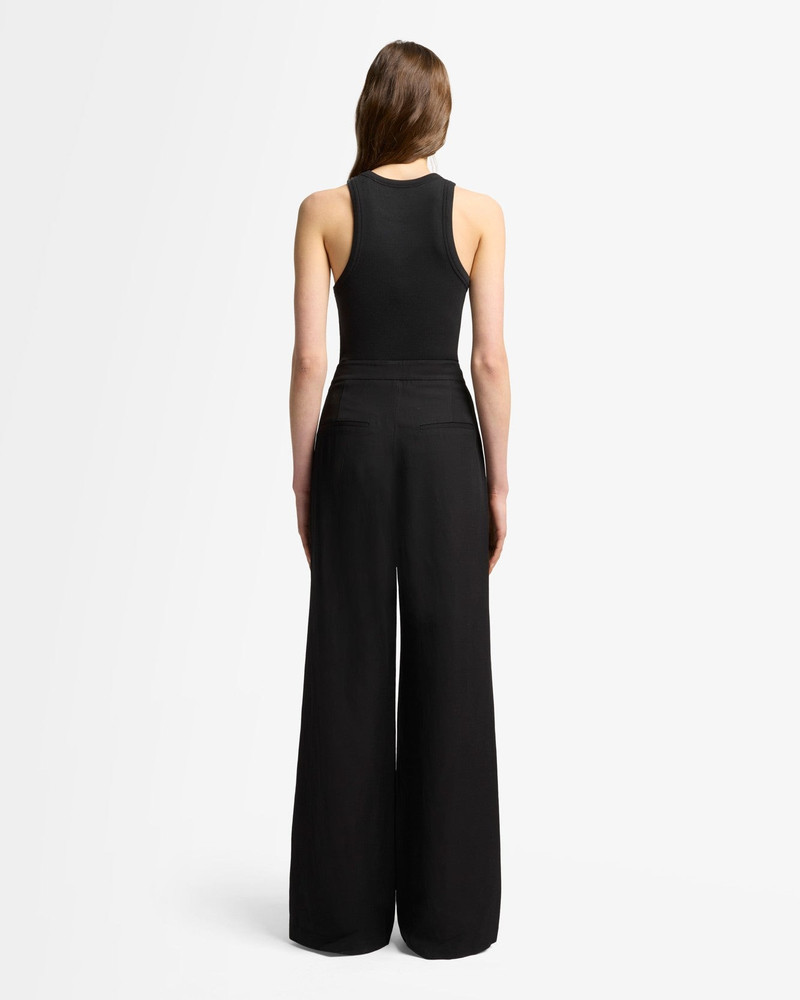 Classic Linen Pant in Black 5