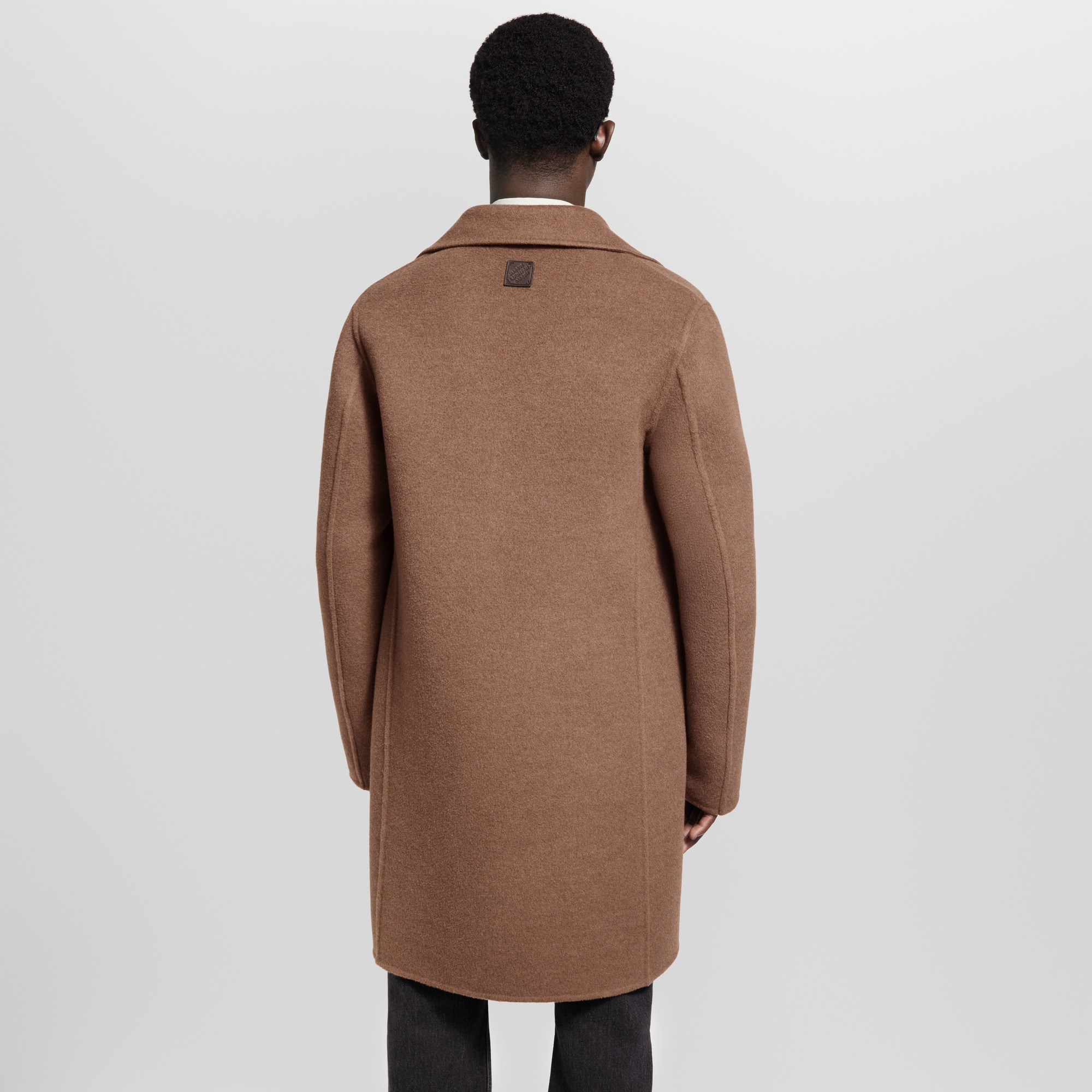 Double Face Relaxed Coat - 3