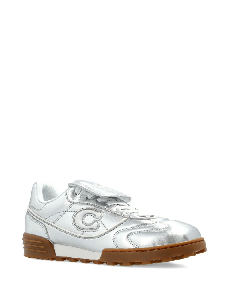 COACH Match logo-patch sneakers outlook