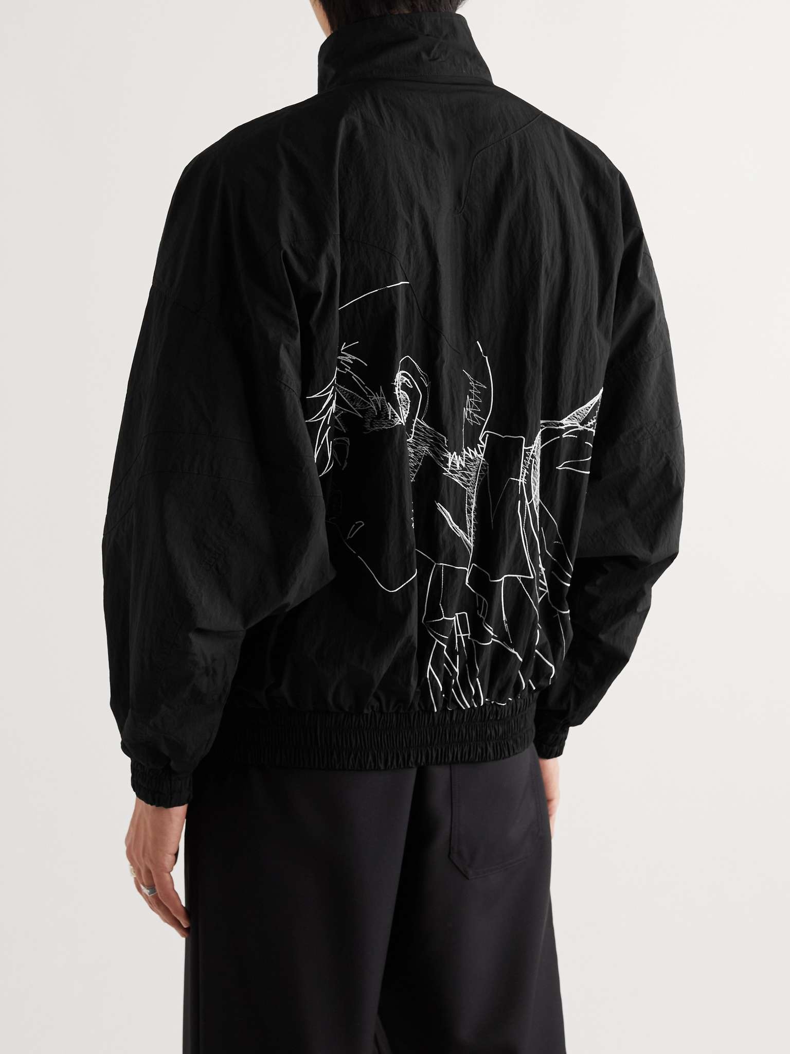 + Neon Genesis Evangelion Embroidered Shell Track Jacket - 4