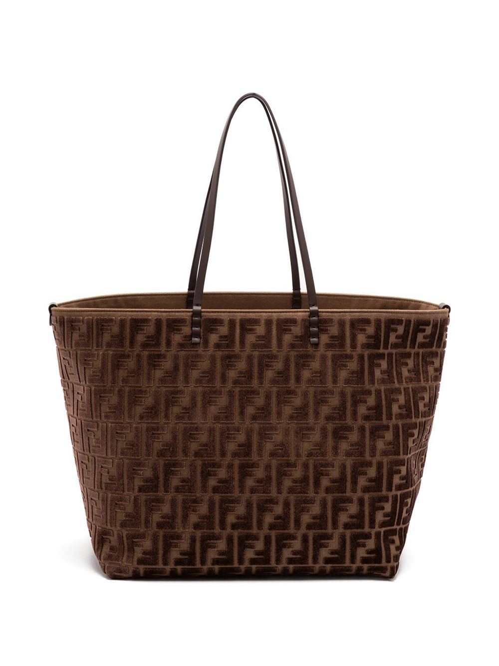 logo pattern tote bag - 2