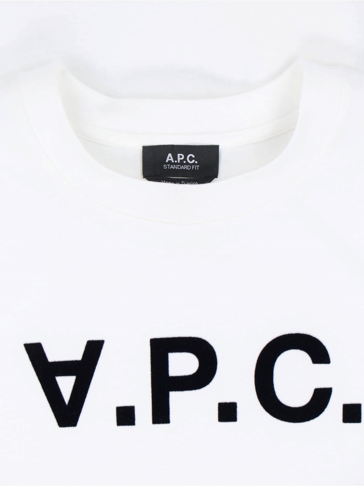 【関税&送料込】A.P.C. T-Shirt Con Logo A.P.C. Label H T-Shirt Garment Dye (Marine) – CNCPTS