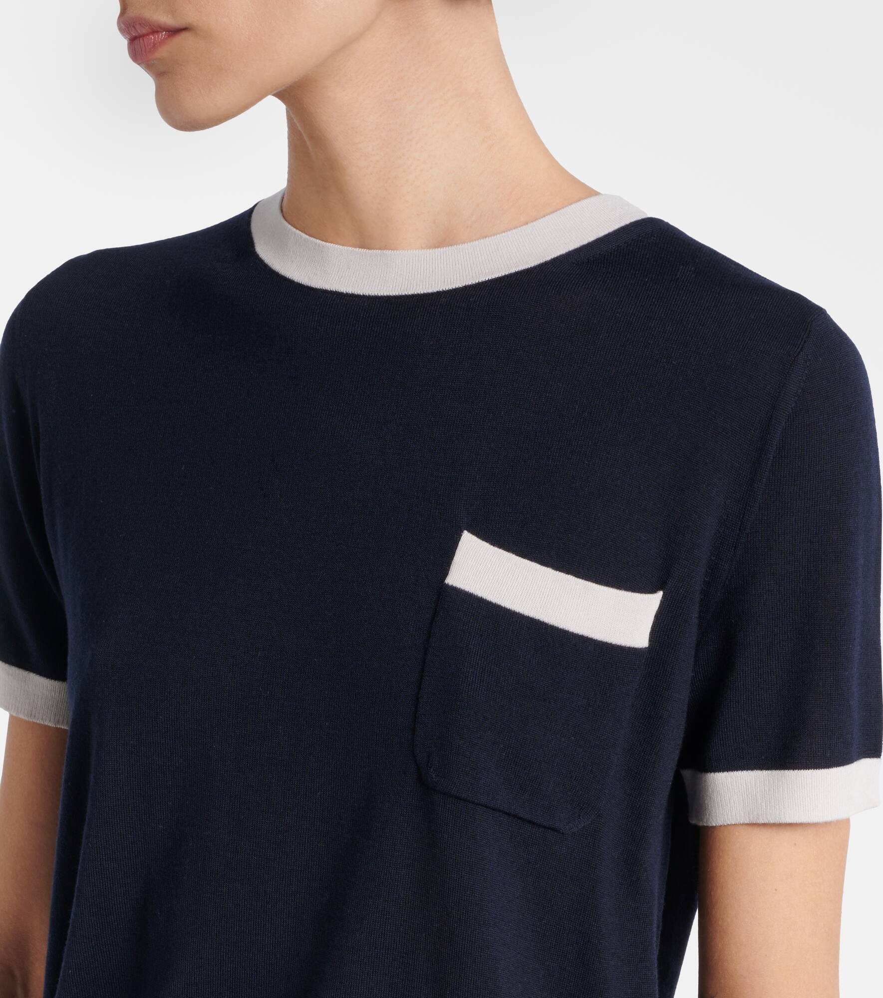 Egidio virgin wool top - 4