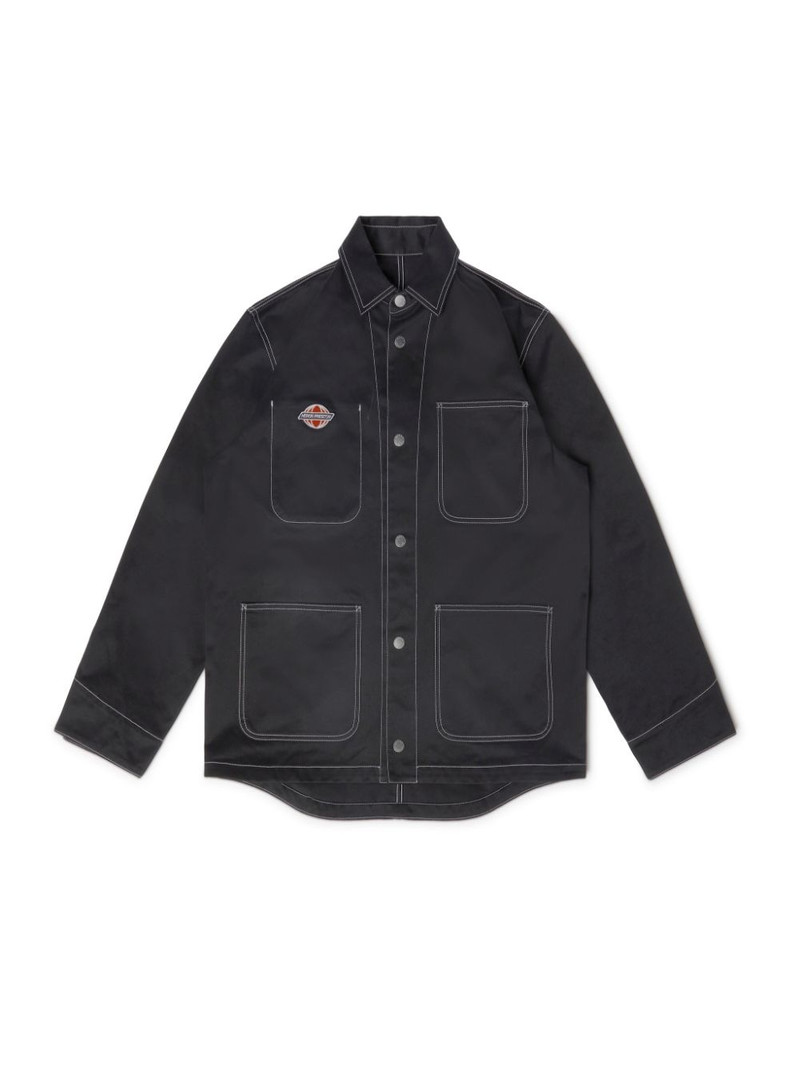 White Stitch Ghost Pocket Jkt 1