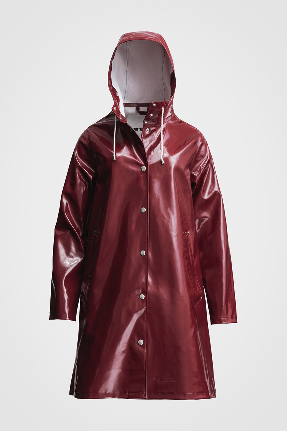 Mosebacke Opal Raincoat Burgundy - 2