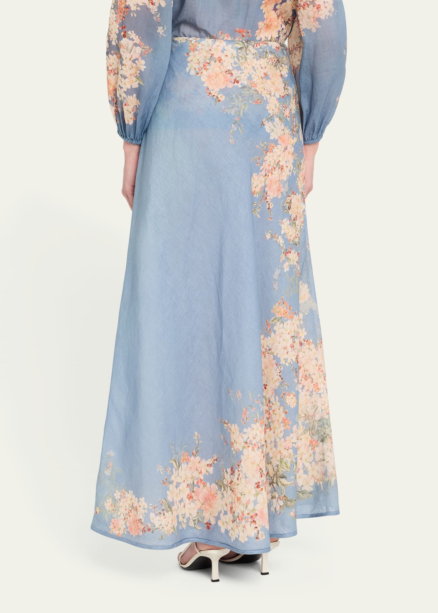 Cascadian Floral Bias Skirt - 3