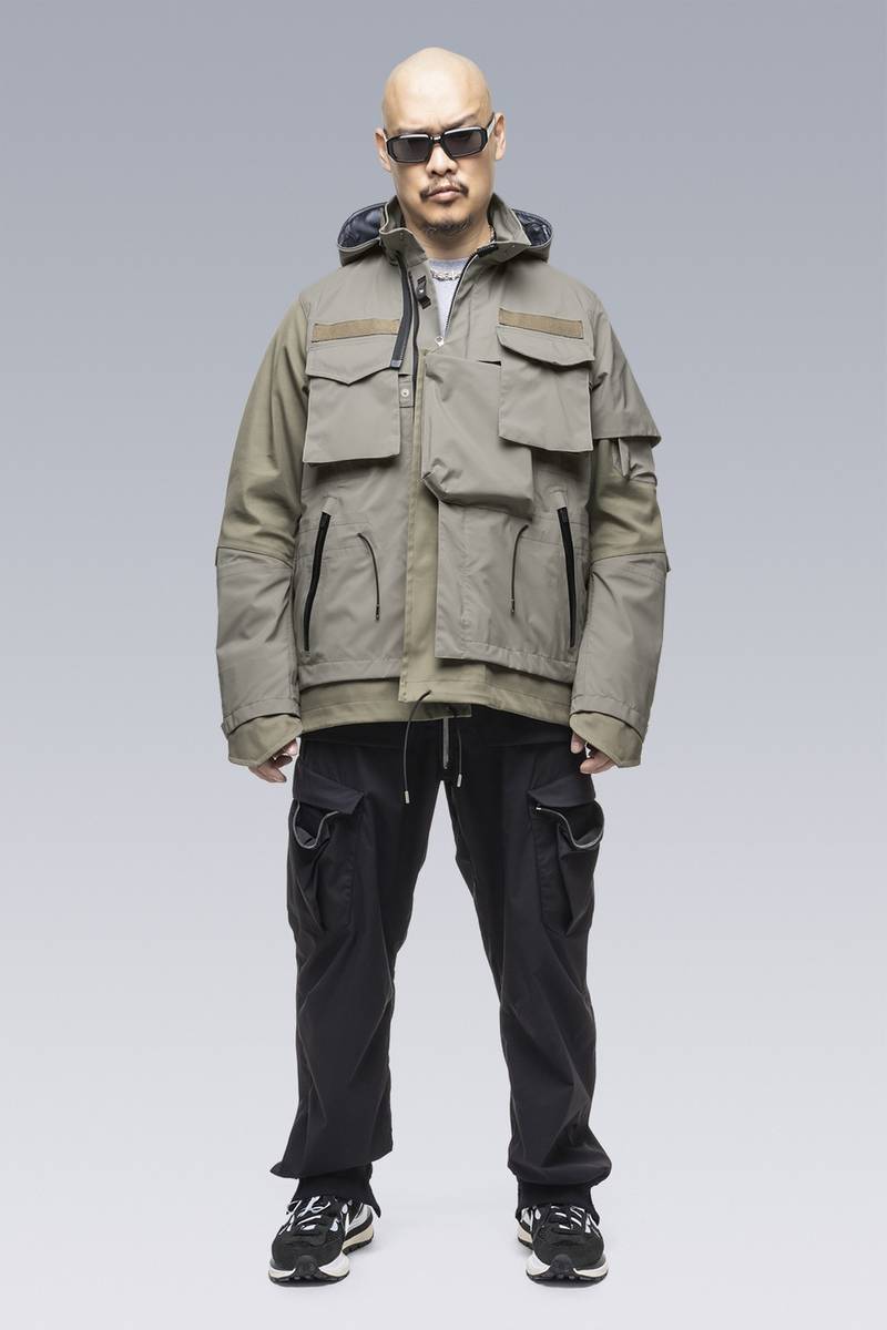 ACRONYM SAC-J2761 sacai / ACRONYM Field Jacket Alpha Green