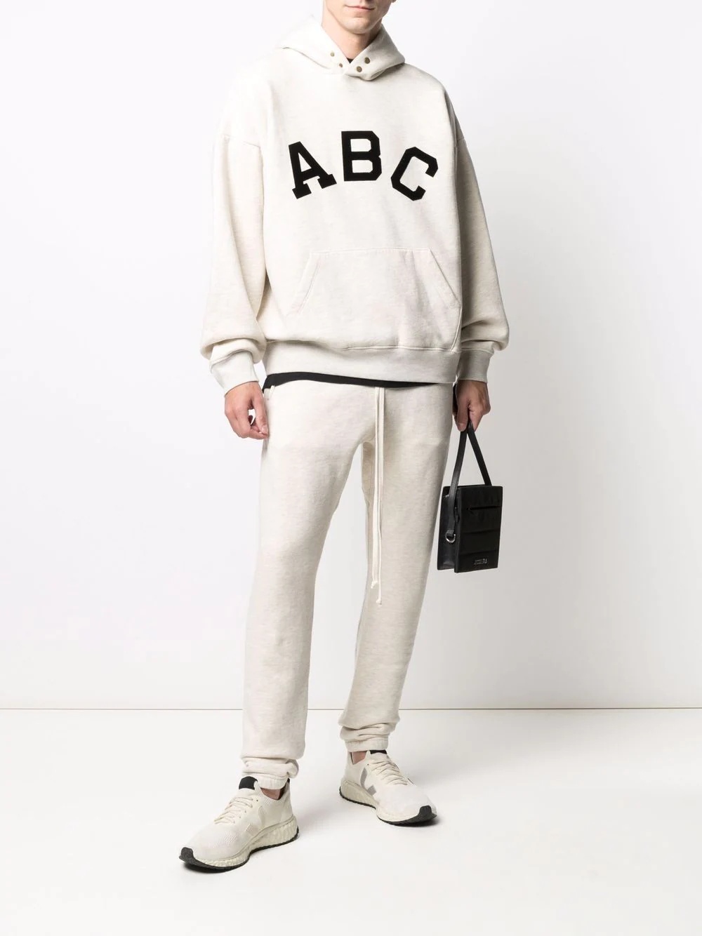 ABC cotton pullover hoodie - 2