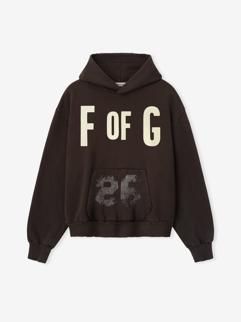 F Of G Classic Half Raglan Hoodie W/ Pocket 4