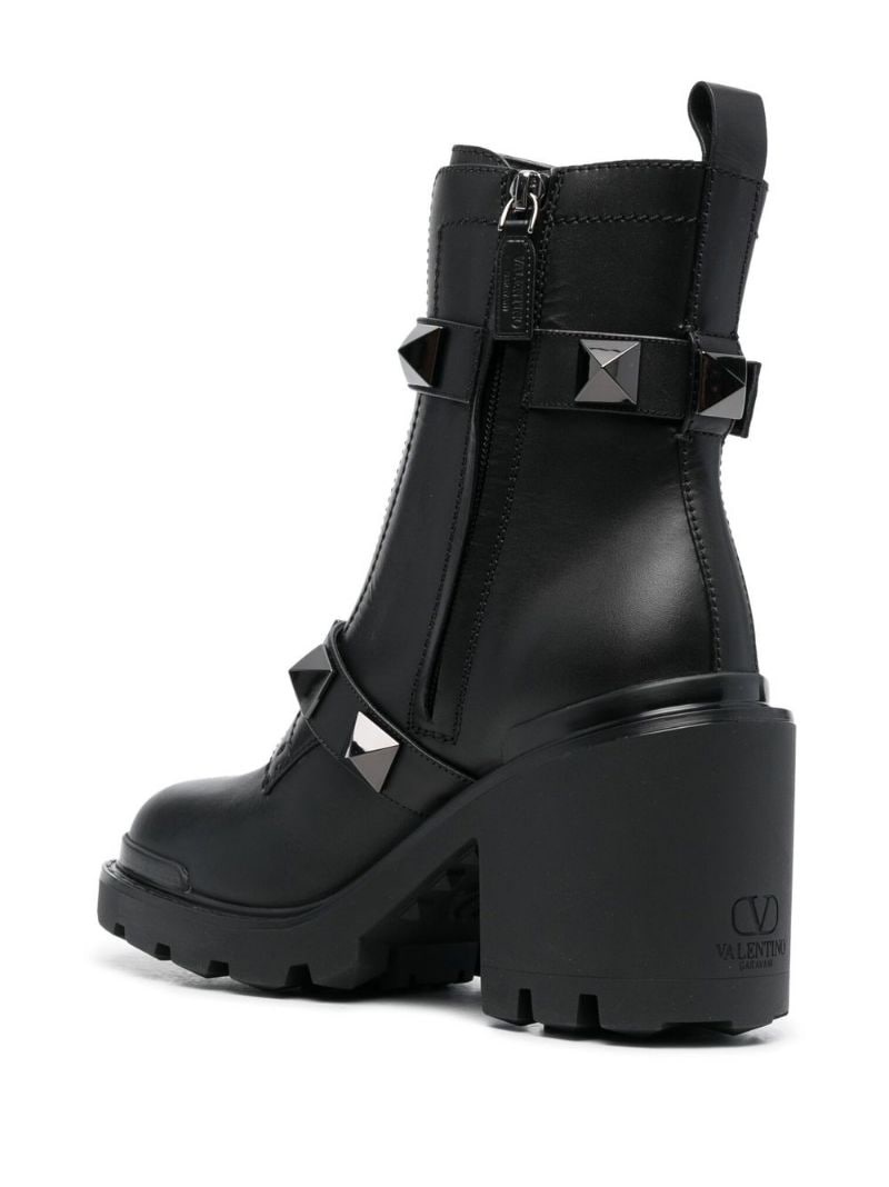 Roman Stud 85mm combat boots - 3