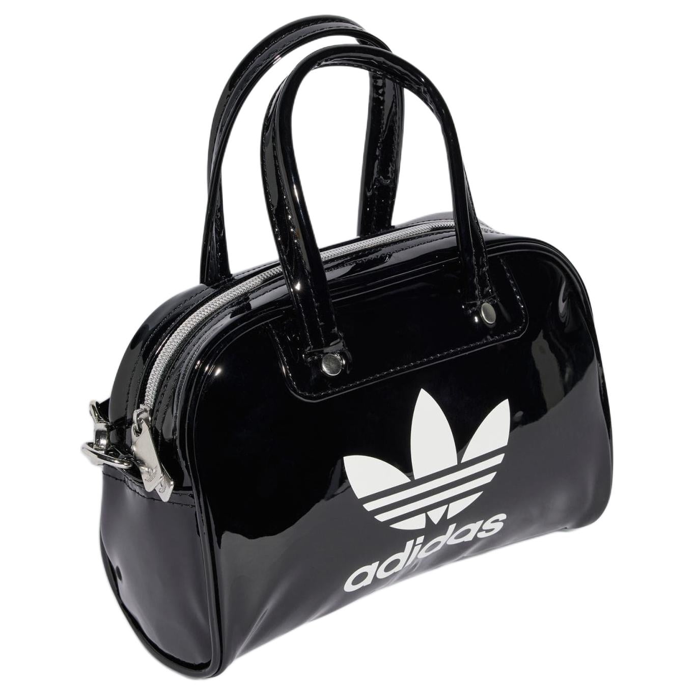 adidas Adicolor Mini Bowling Bag 'Black White' IX7498 - 2