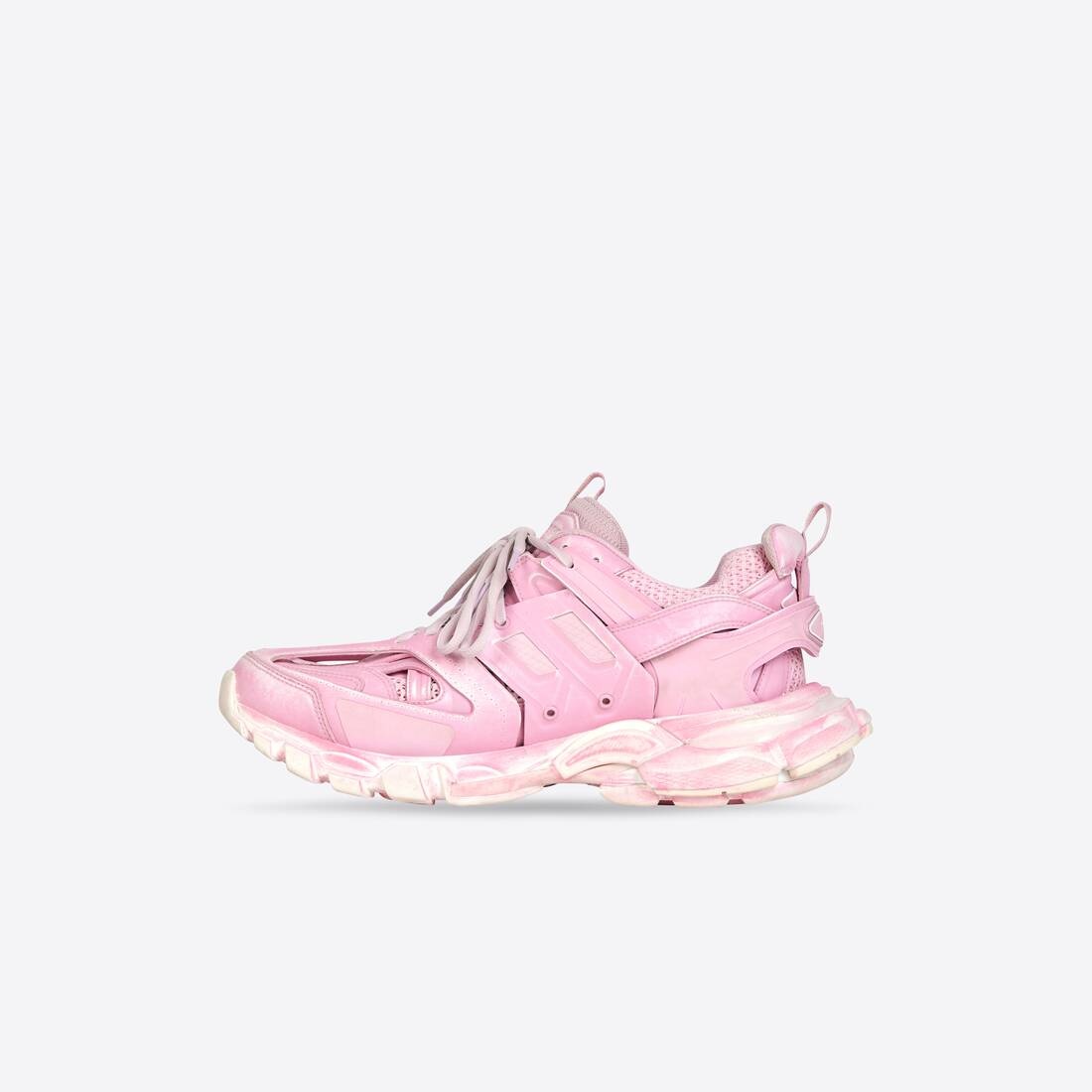 Women's Track Faded Sneaker in Pink - 4