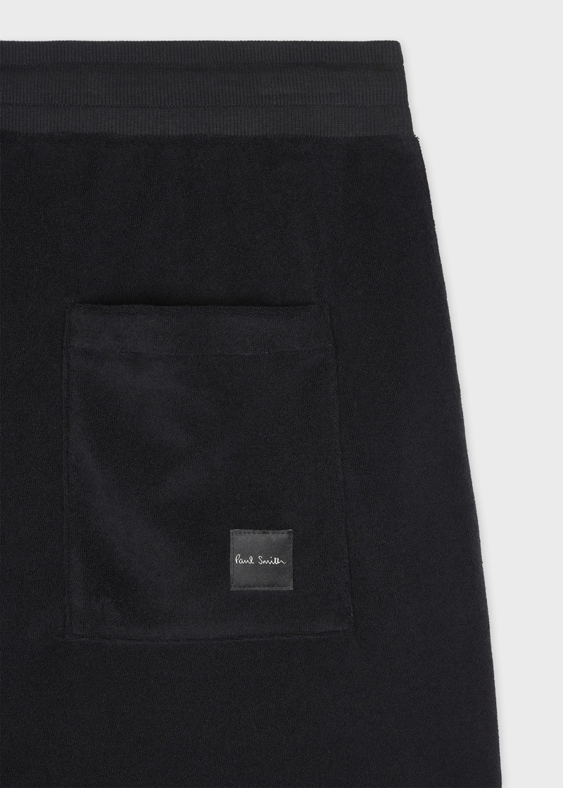 Paul Smith Black Towelling Lounge Shorts outlook