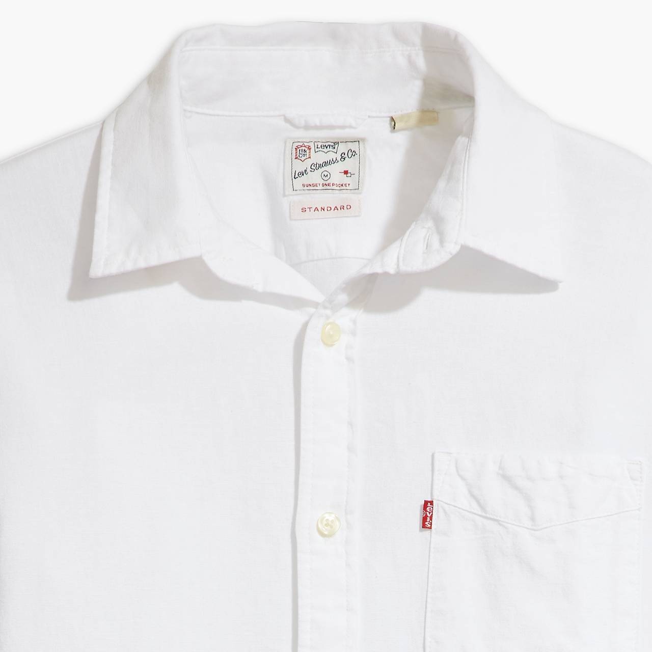 SUNSET ONE POCKET STANDARD FIT SHIRT - 6