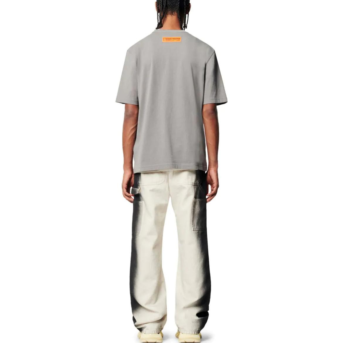 HERON PRESTON Fw22 BW T-shirt 'Grey' HMAA032S23JER0050910 - 4