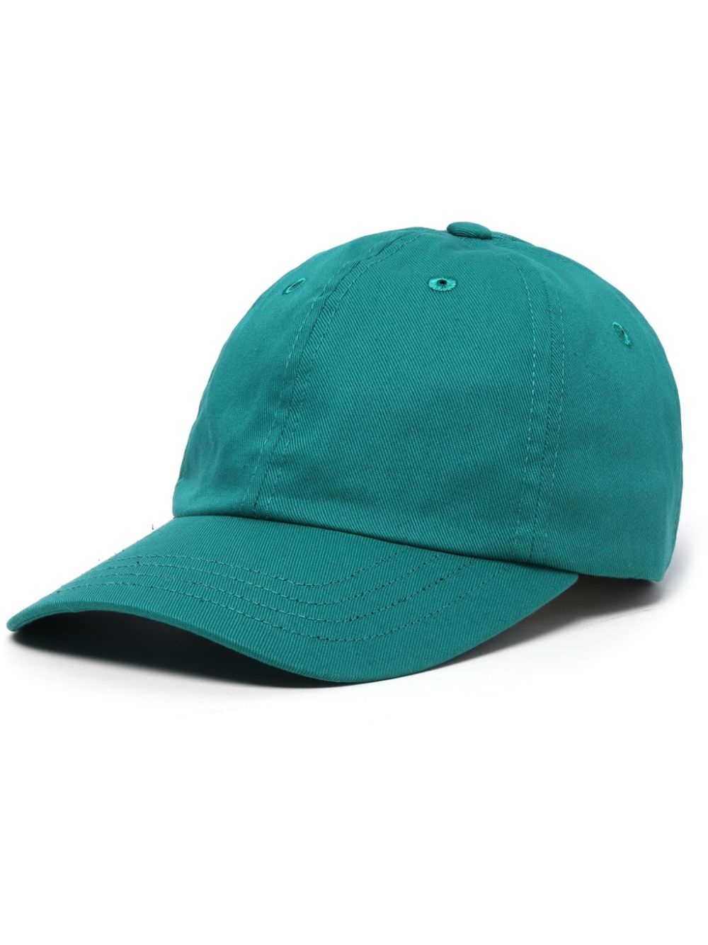 slogan-embroidered baseball cap - 1