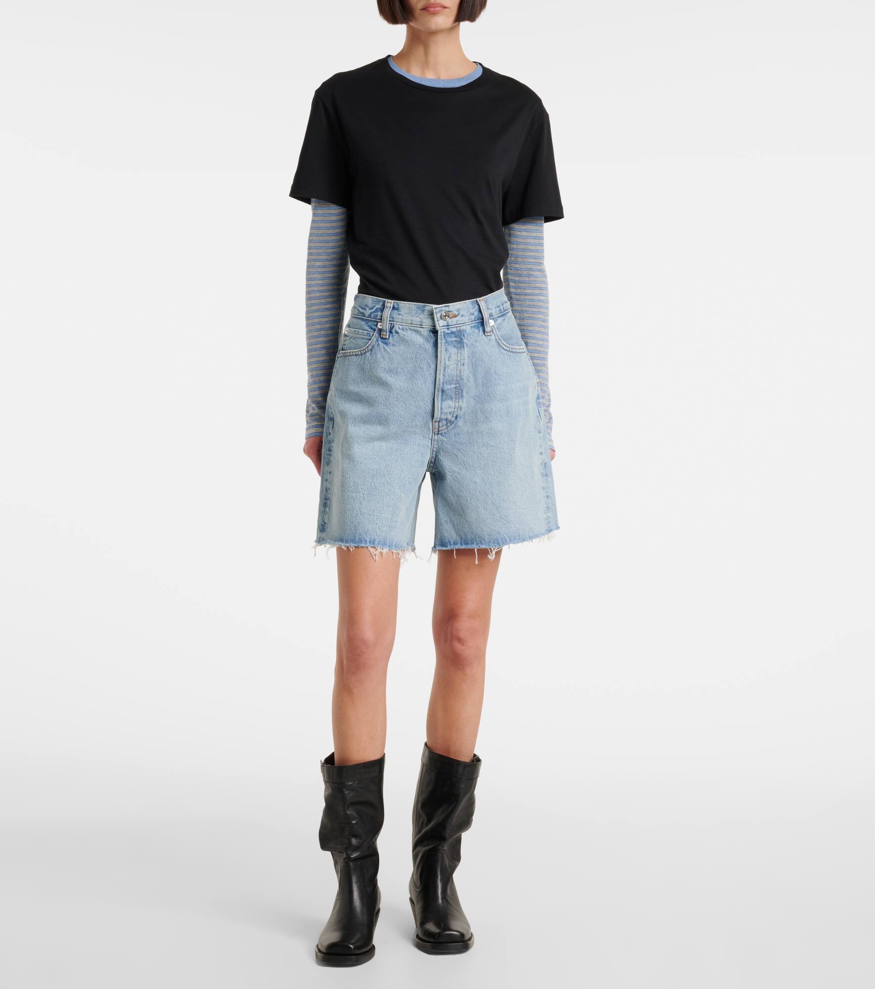 Timeless denim shorts - 6