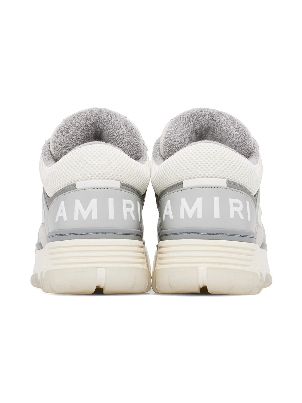 Gray & White MA-1 Sneakers - 2