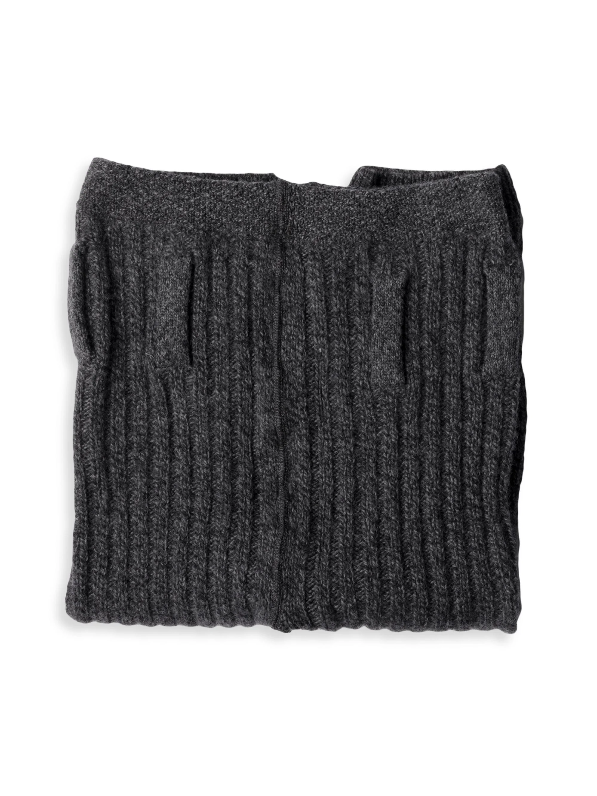 Women's Wool and Cashmere Short Leggings - Grey - 1