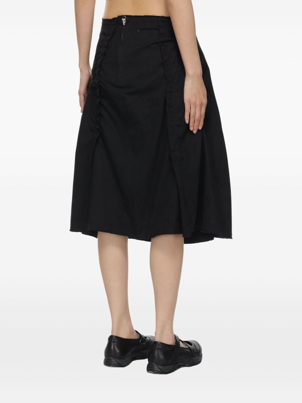 fluted midi skirt - 5