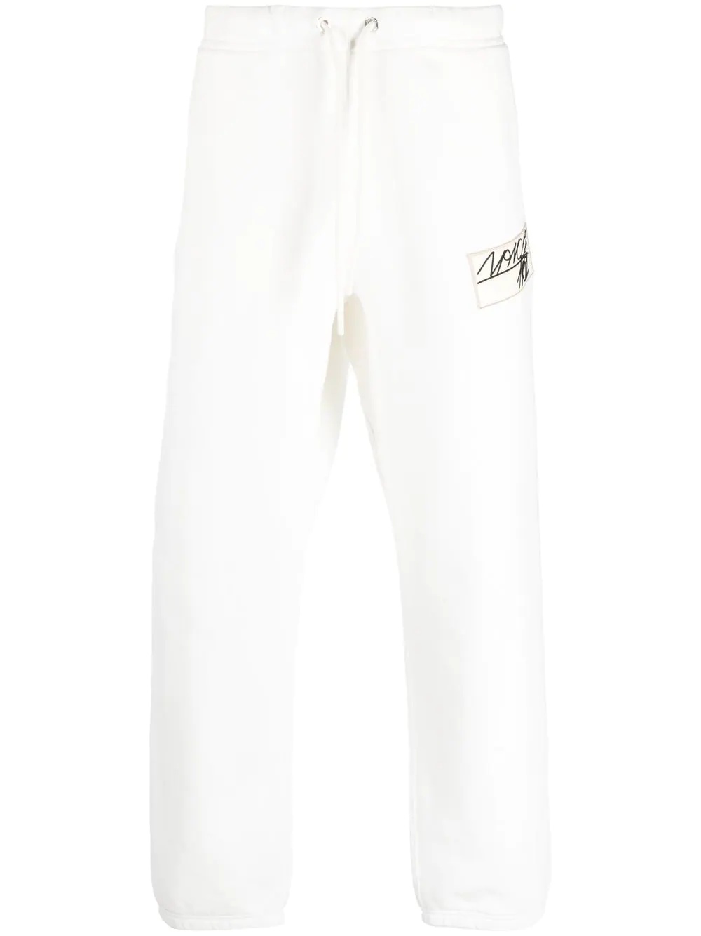 logo-patch track pants - 1