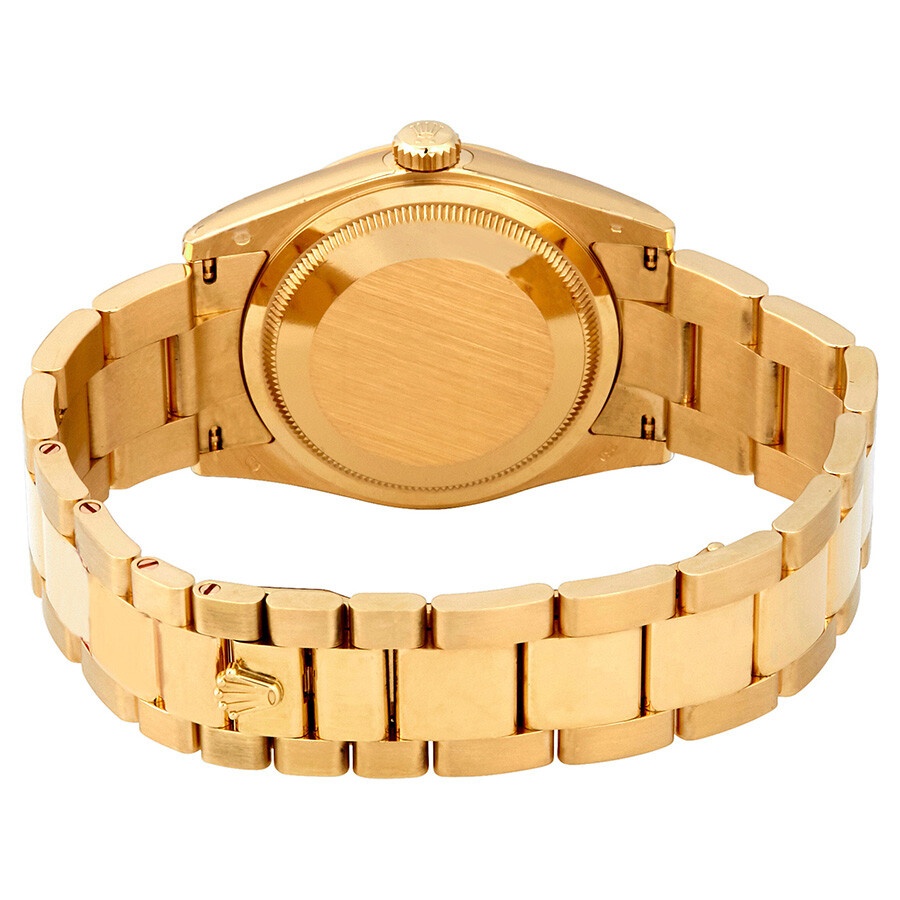 Rolex Oyster Perpetual Day-Date Mother of Pearl Dial Automatic Ladies 18 Carat Yellow Gold Oyster Wa - 3
