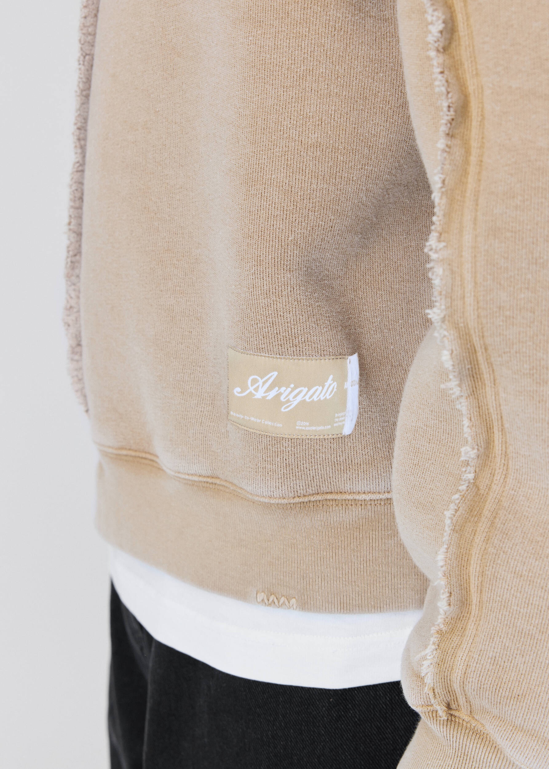 Chopped Distressed Sweatshirt - 5