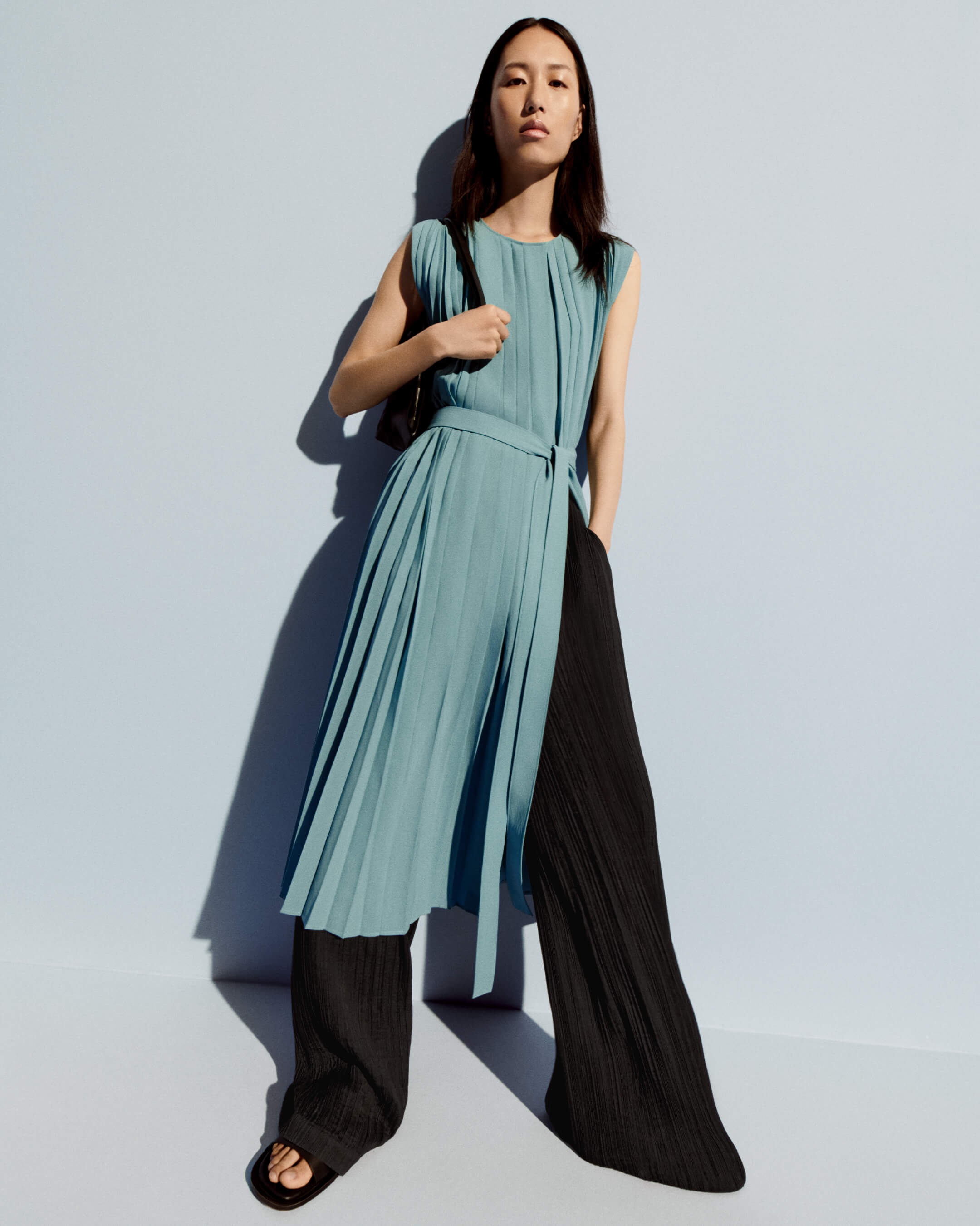 Mawn Pleat Jacquard Trousers - 7