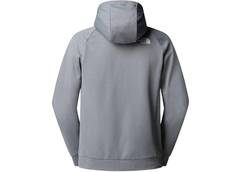 The North Face The North Face Reaxion 2.0 Hooded Full Zip Hoodie Monument Grey Dark outlook
