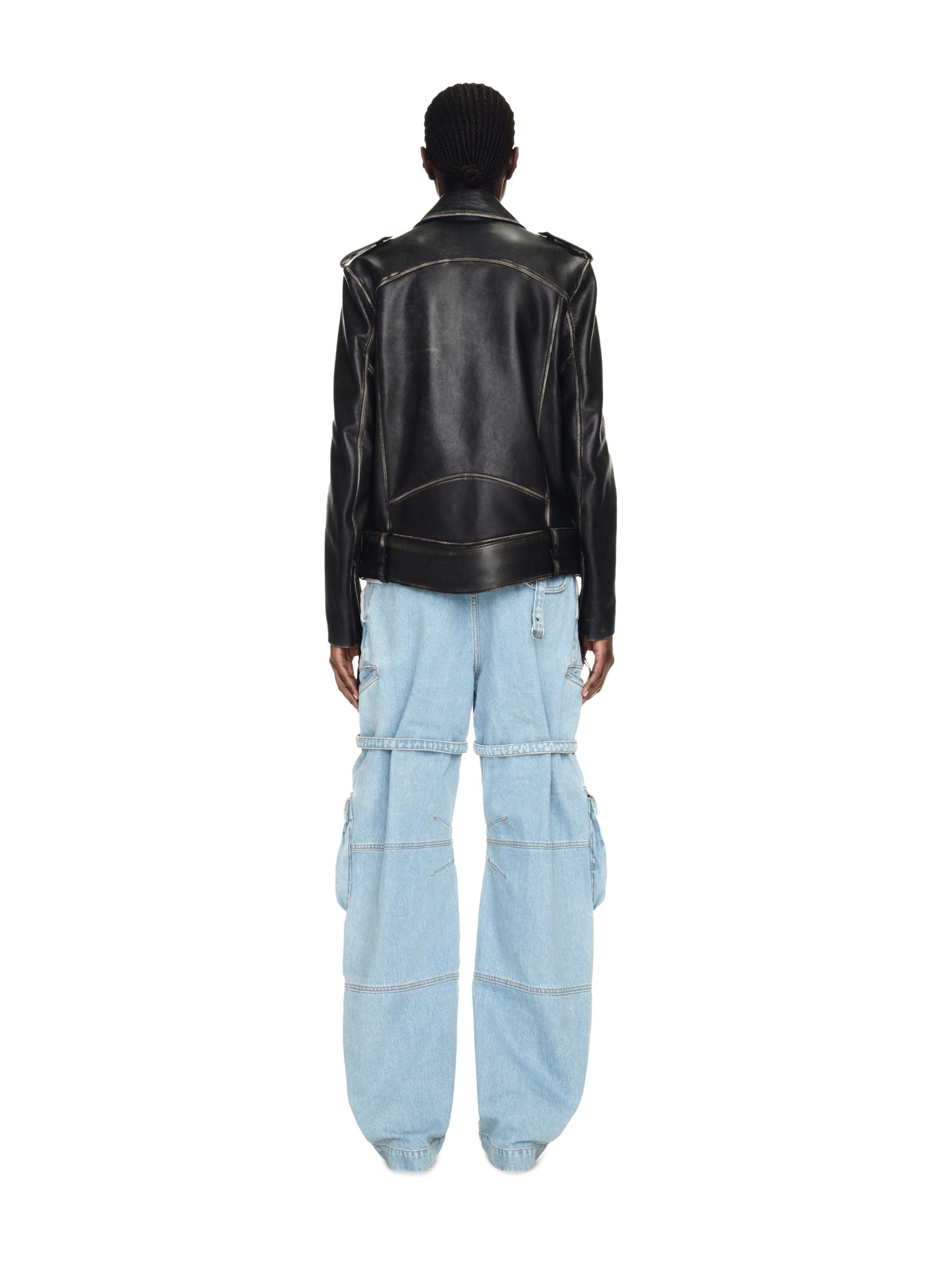 Bleach Cargo Pkt Over Pant Light Blue N - 4